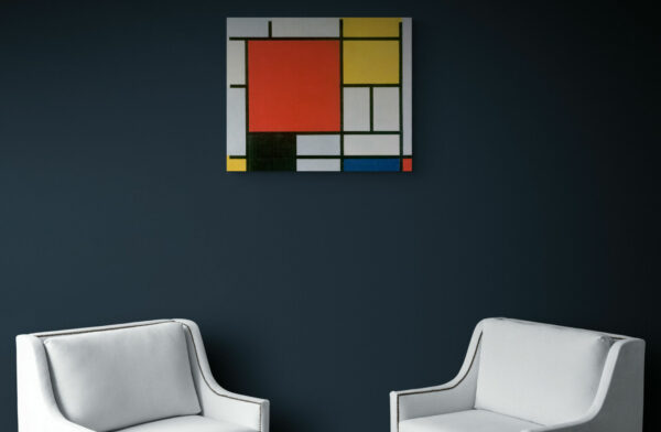 Mondriaan, Composition en Rouge, Jaune, Bleu, et Noir (1921)