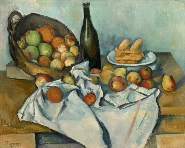 Cézanne, The Basket of Apples (1893)