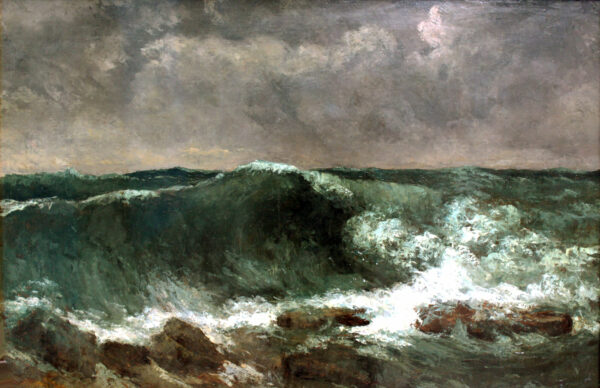 Courbet, The Wave (1869)