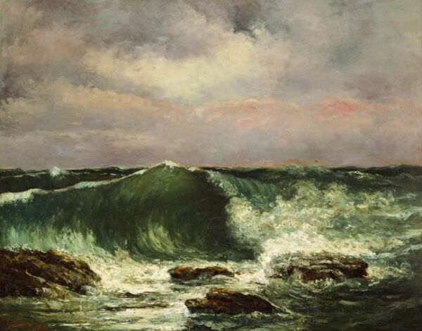 Courbet - The Wave (1870)