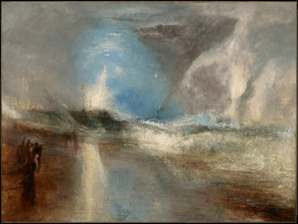 Turner, Rockets and Blue Lights (1840)