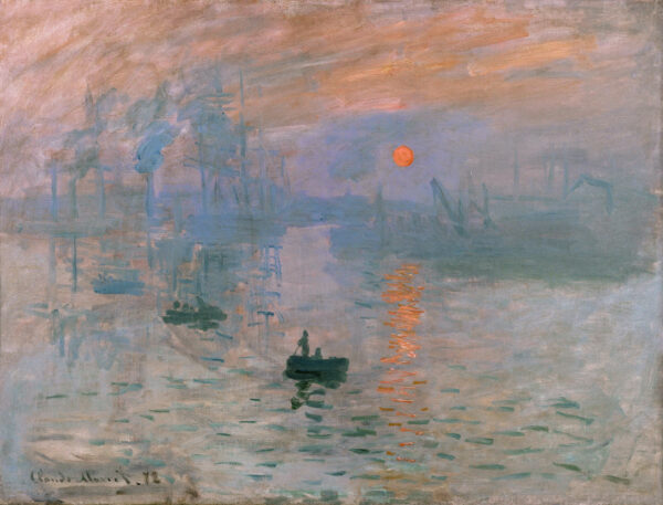 Monet, Impression, Sunrise (1872