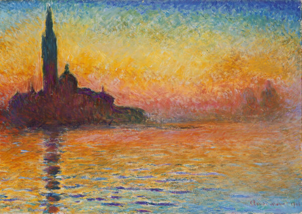 Monet, Saint-Georges Majeur au Crépuscule (1908)