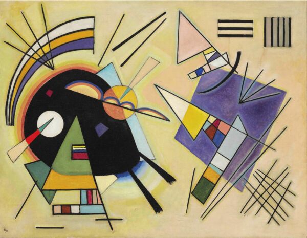 Kandinsky, Black and Violet (1923) 100,4x77,8