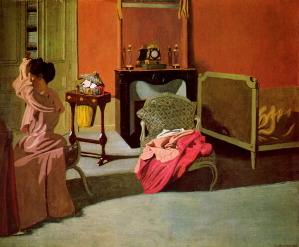 Felix Vallotton, Woman Combing her Hair (1900)