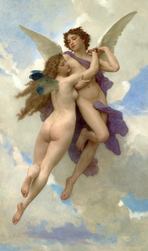 Bouguereau, L'Amour et Psysché (1889)