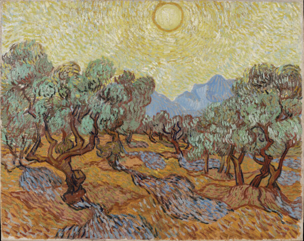 van Gogh, Olive Trees (1889)