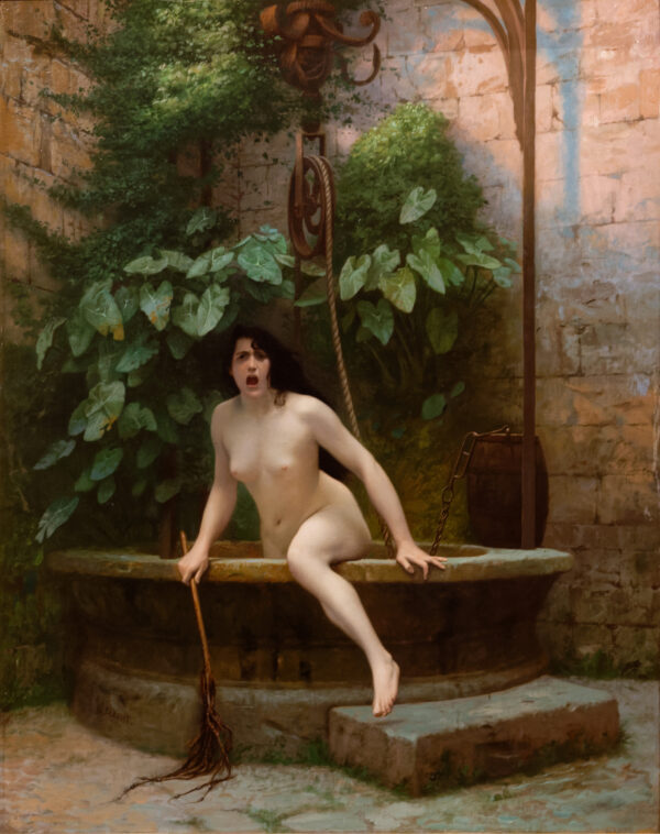 Jean Leon Gerome, A Verdade saindo do Poço(1896)