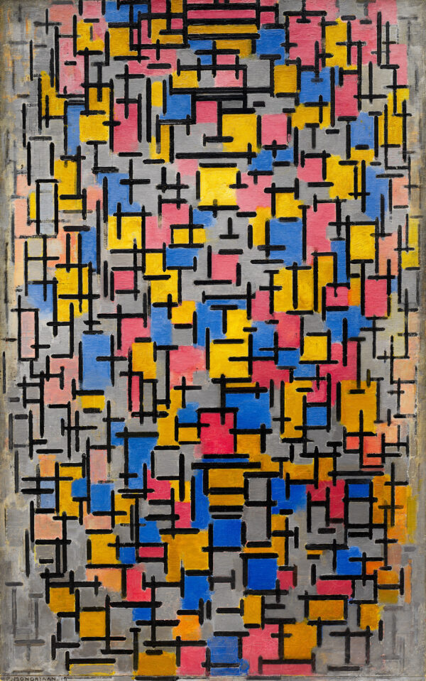 Mondrian, Composition (1916)